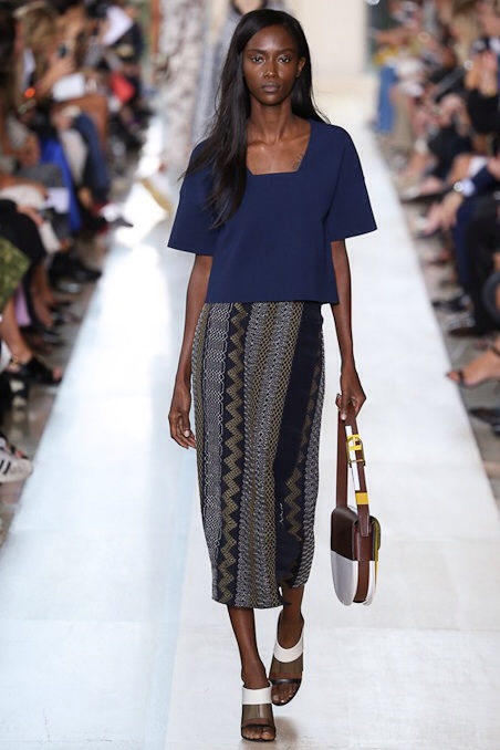 Pattern skirt New York Fashion Week Spring Summer 2015