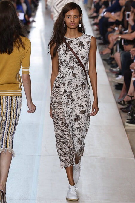 Pattern Dress New York Fashion Week Spring Summer 2015
