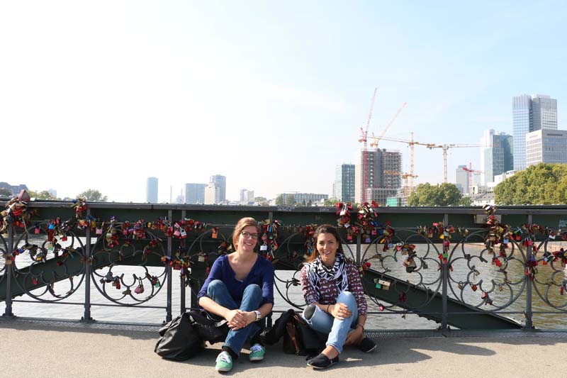 Frankfurt Love Bridge Padlock Bridge