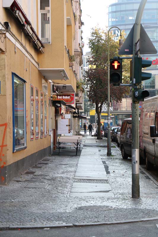 Red lights in streets