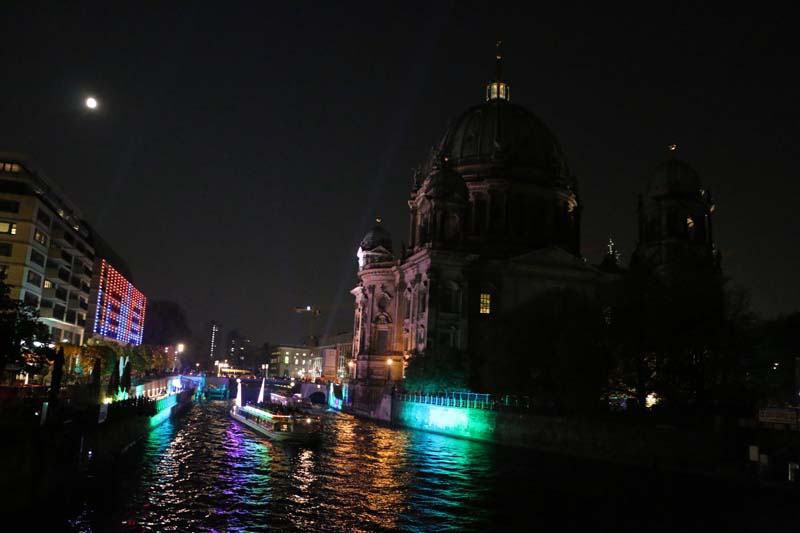 Berlin at night