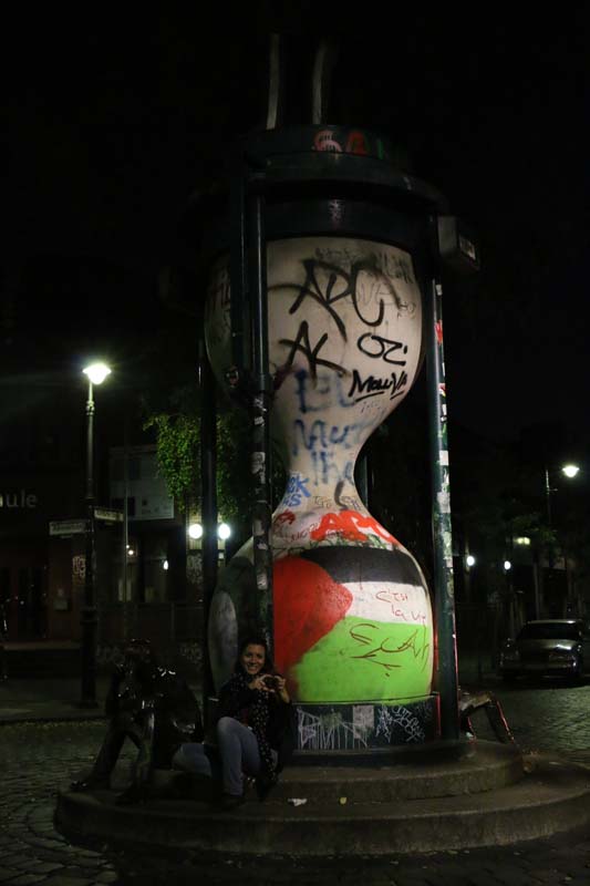 Palestinian flag in Berlin Kreuzberg