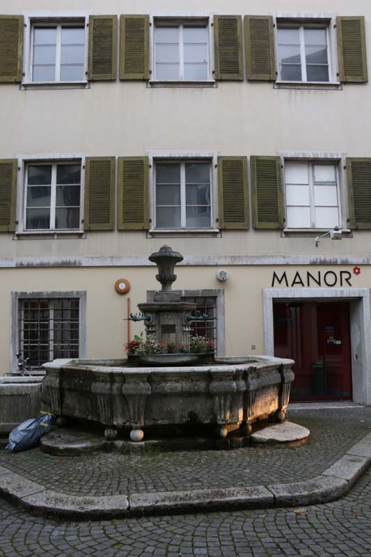 Baroque city Medieval town looks like a mosque fountain