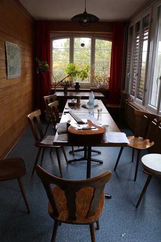 Work space at Tannenheim Oberbalmberg, Solothurn (Switzerland)