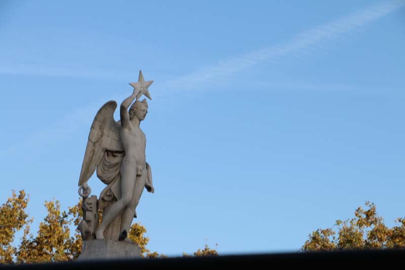 Star stuatue Barcelona Architecture Spain