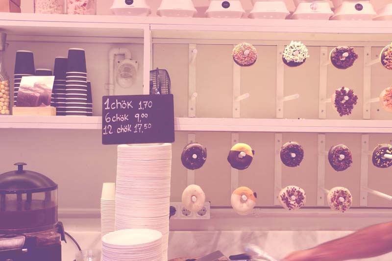 Chocolate addicts in Barcelona