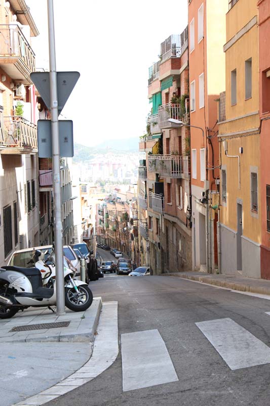 Up where the parc is buildings