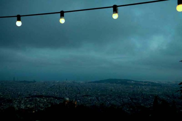 Amusement park lights