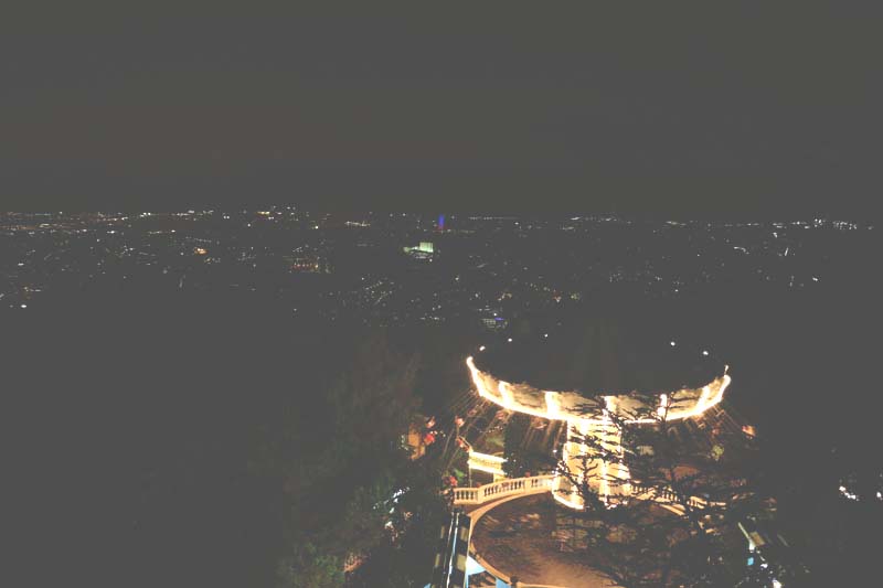 1910 amusement park Tibidabo Barcelona