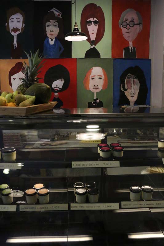 In barcelona you can find many hipster unusual artistic shops