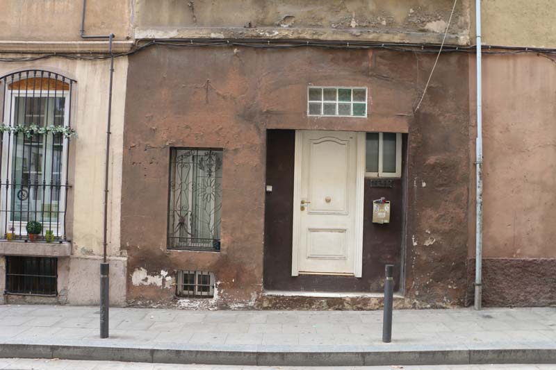 Old neighborhood Streets of barcelona artsy