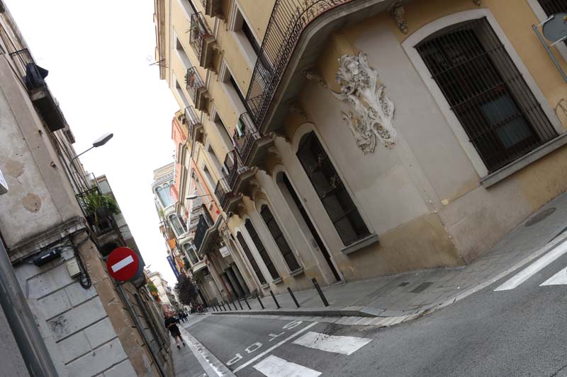 Neighborhood Streets of barcelona artsy
