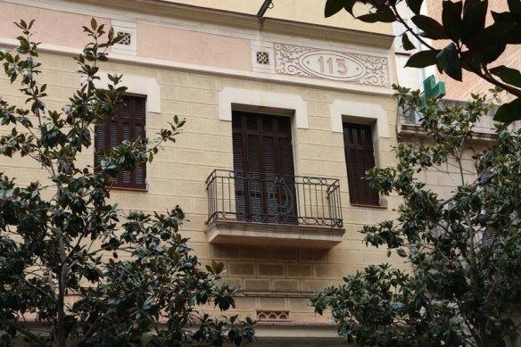 Streets of barcelona artsy