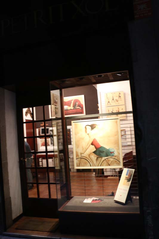 In barcelona you can find many hipster unusual artistic shops