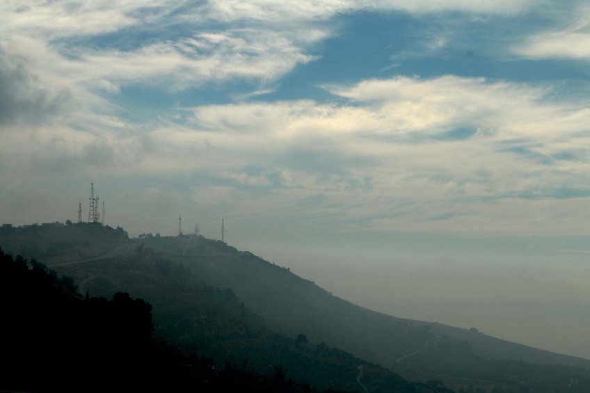 Al Salt, AsSalt, Al-Salt, AlSalt, Jordan, cloudy mountains