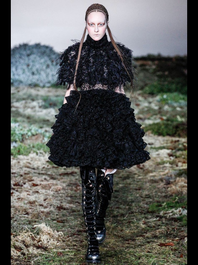 Head to toe all black fall winter collection