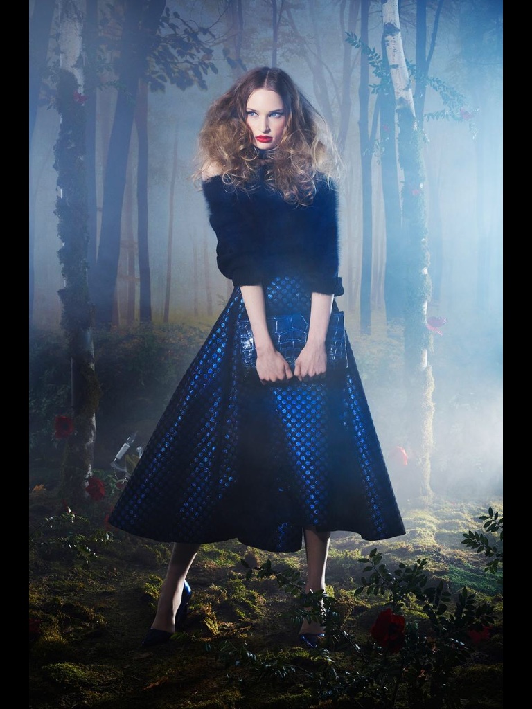 blue dress classic looks