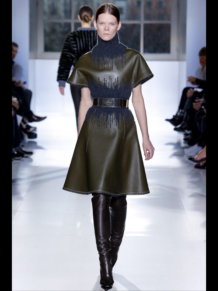 leather winter ready to wear