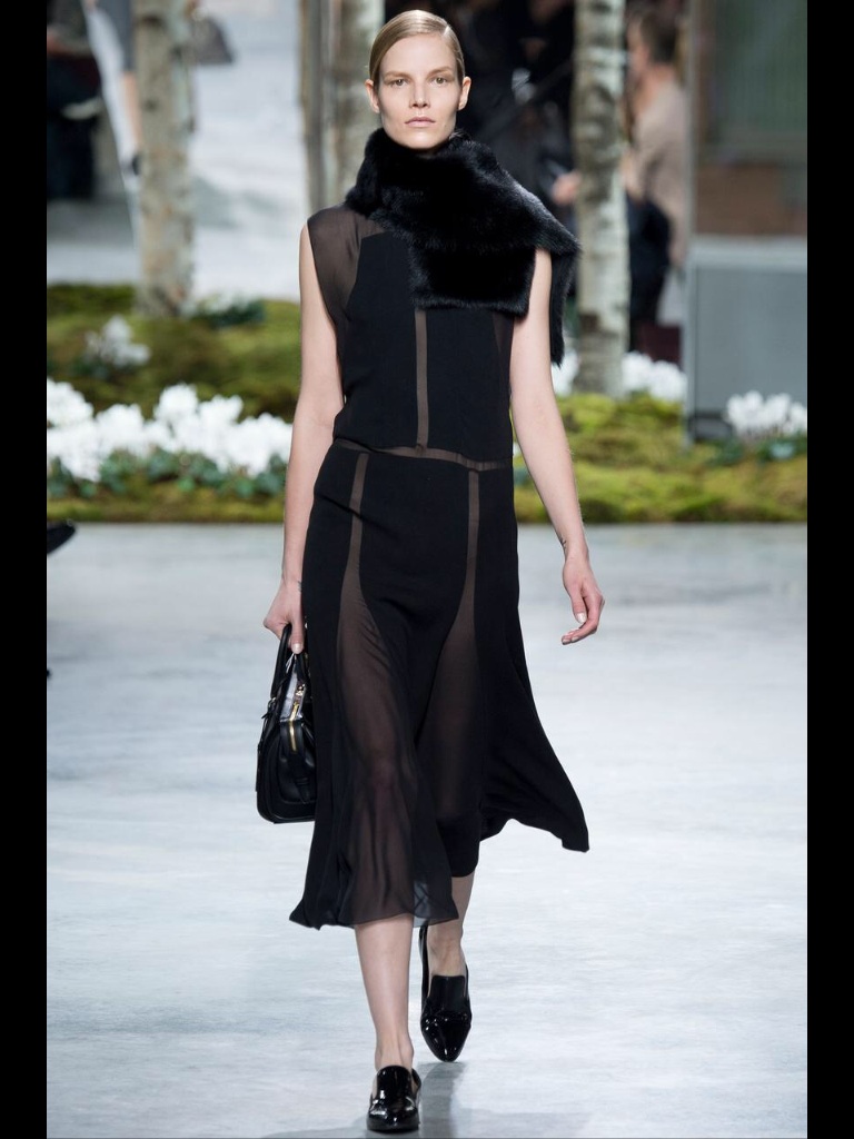 Head to toe all black fall winter collection