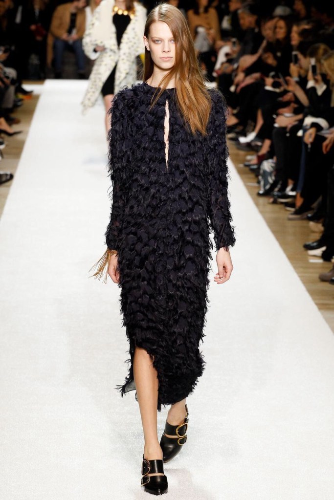 Head to toe all black fall winter collection