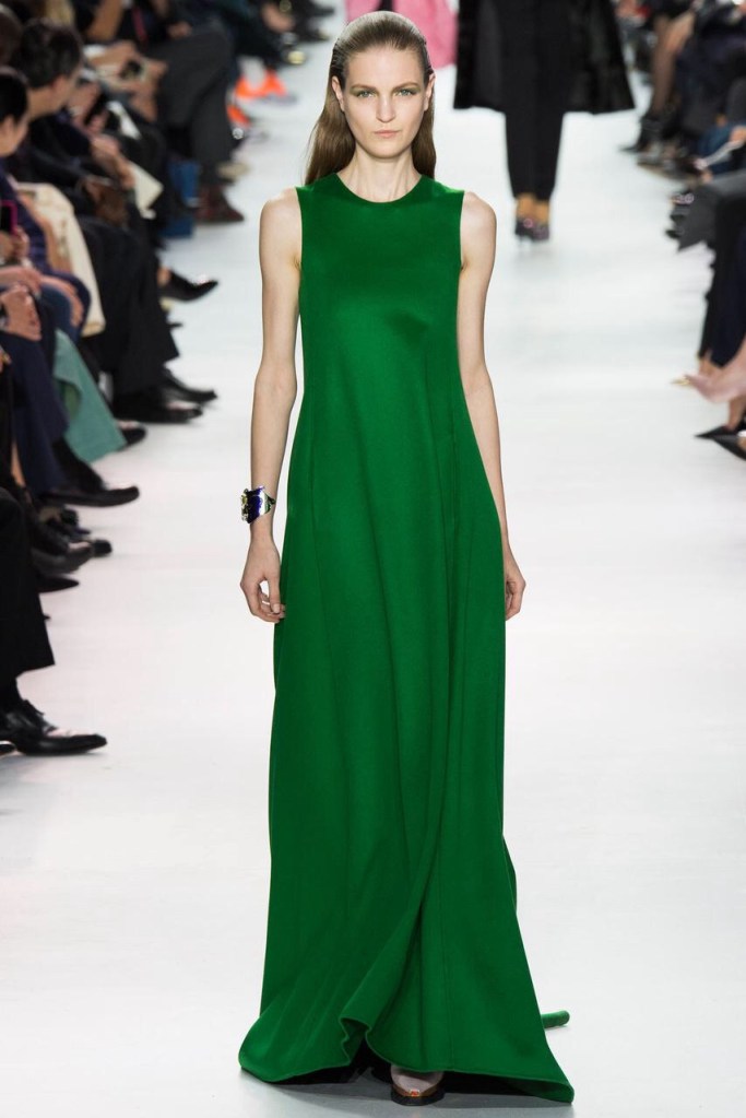 long green dress Earth colors ready to wear