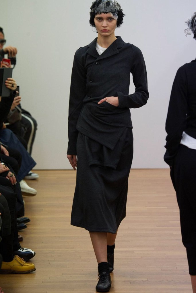 Head to toe all black fall winter collection