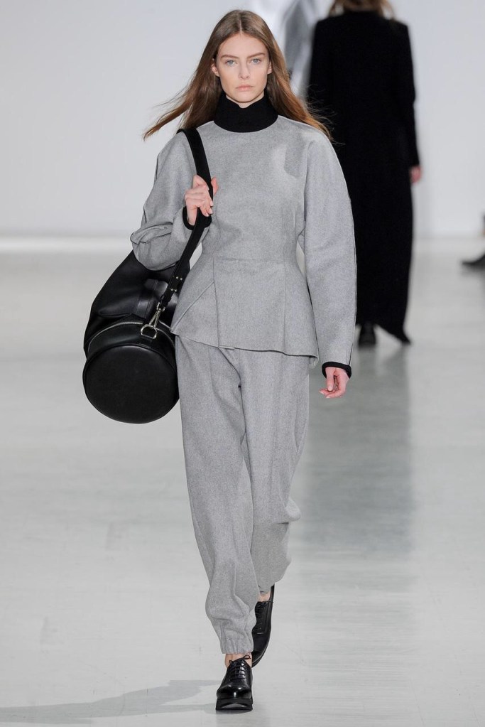 grey sweater and pants grey scale outfits