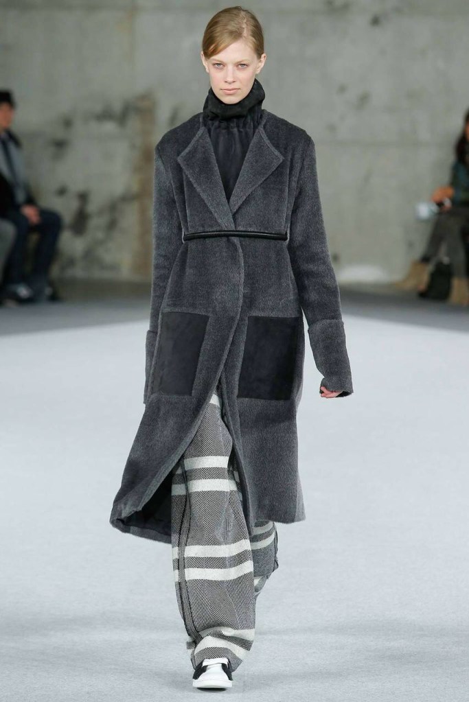 grey coat grey scale outfits