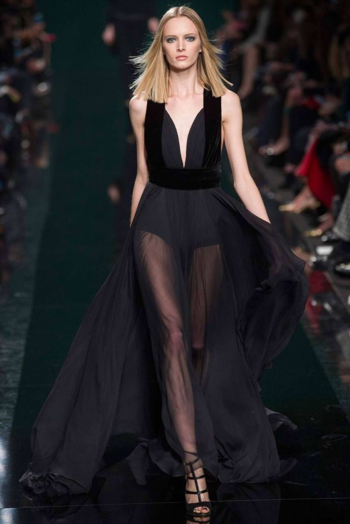 Head to toe all black fall winter collection