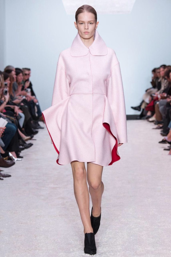 pink Head to toe one Mono color winter ready to wear