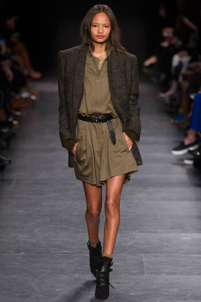 green and olive Earth colors ready to wear