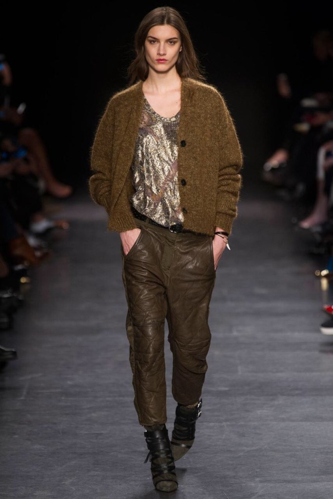 leather winter ready to wear