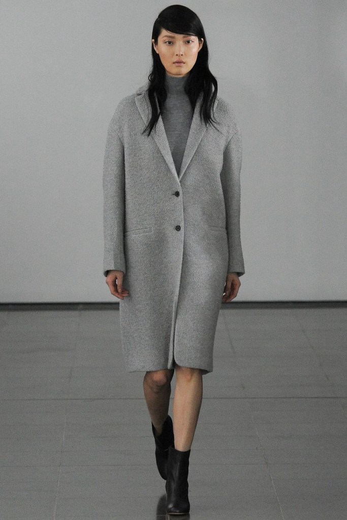 grey coat grey scale outfits