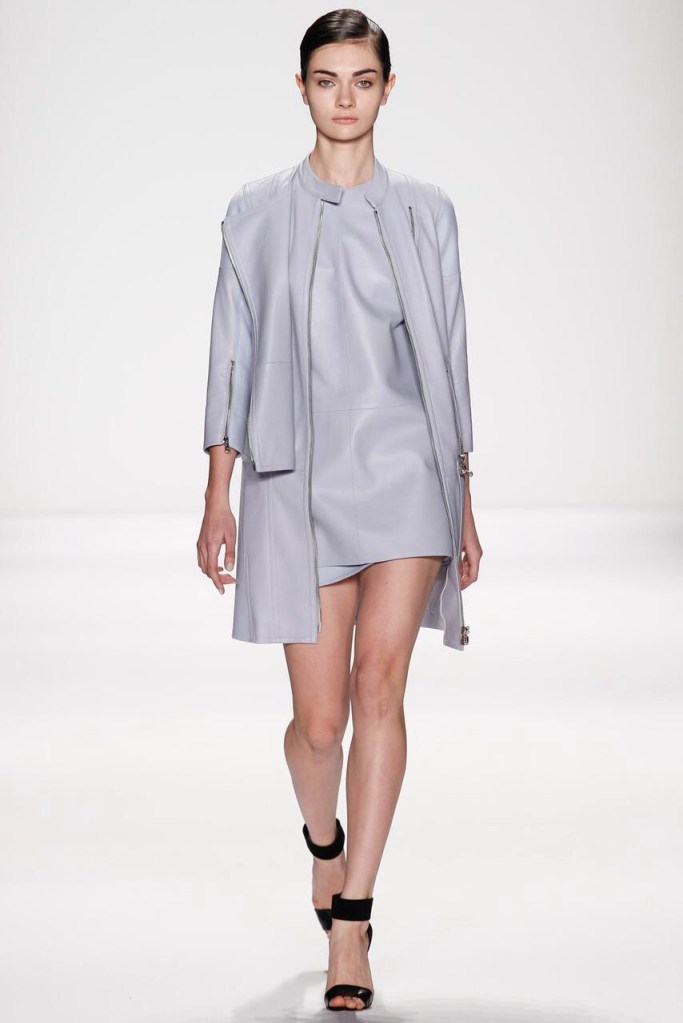 grey Head to toe one Mono color winter ready to wear