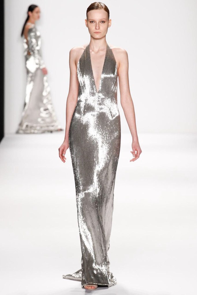 silver Winter Evening gowns