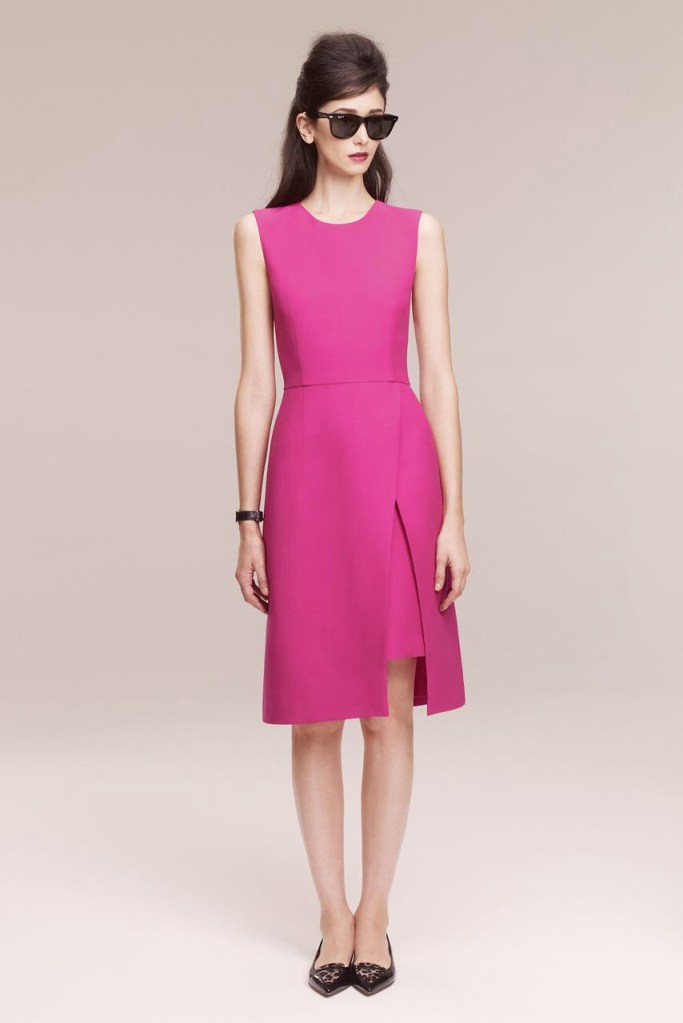 pink dress classic looks