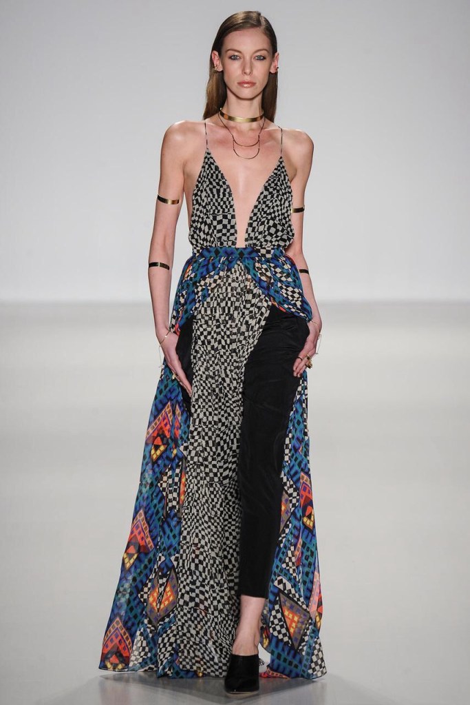 print fabric mix and art formed ready to wear outfits