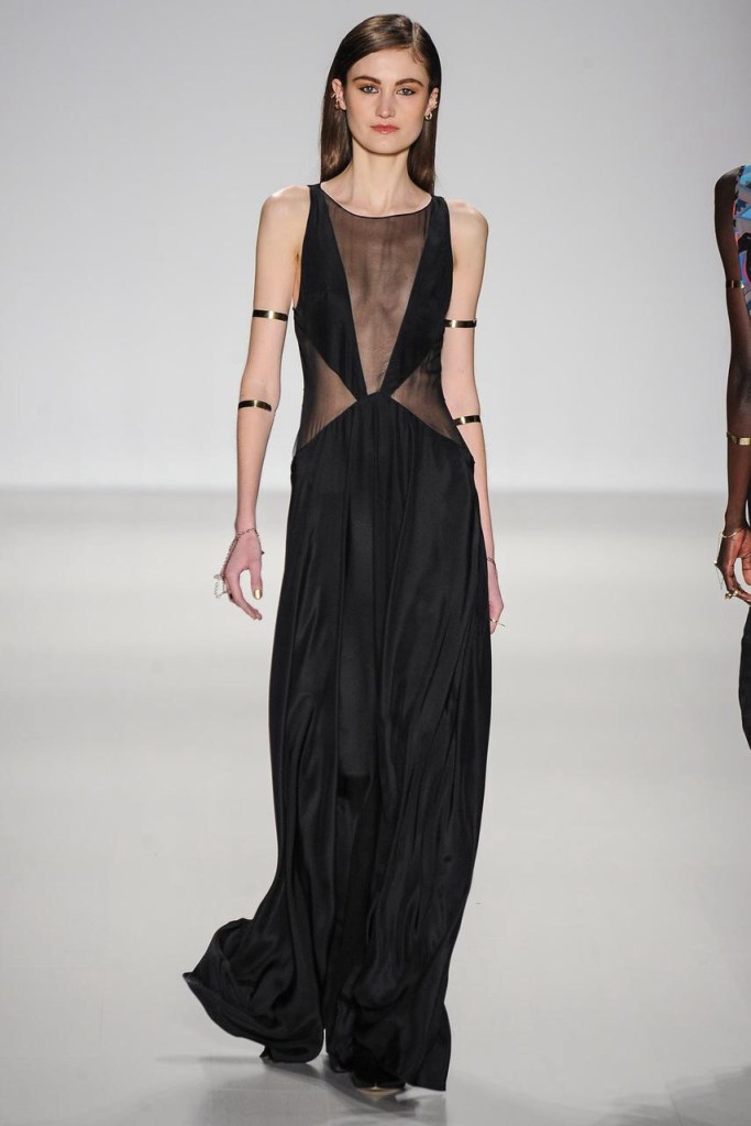 Head to toe all black fall winter collection