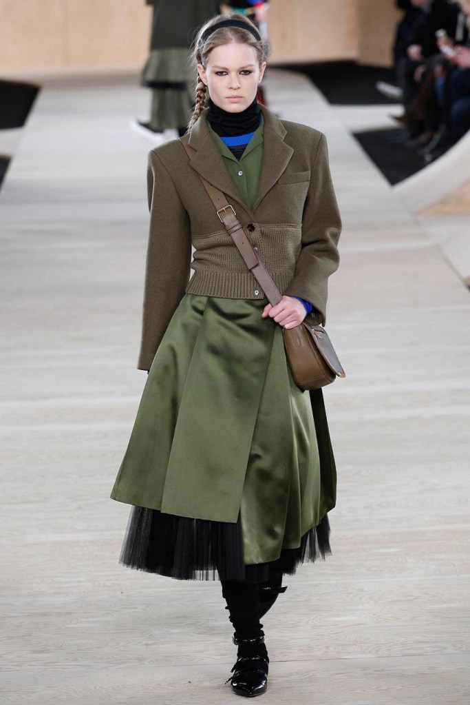 green skirt and top Earth colors ready to wear