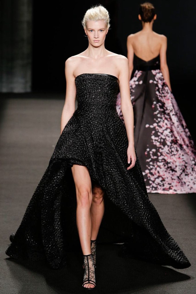 black Winter Evening gowns