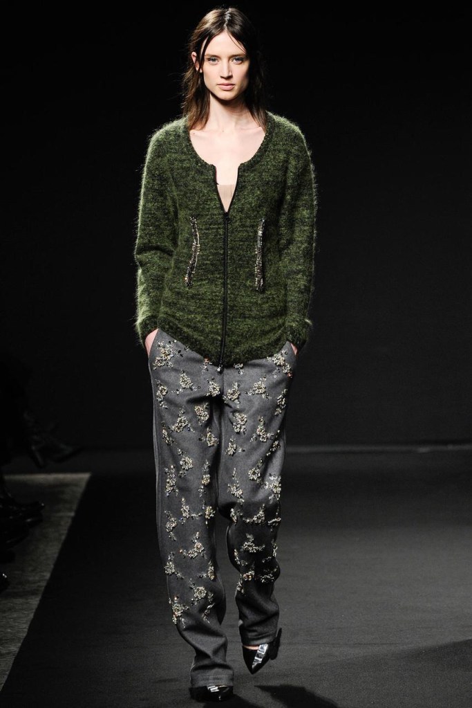 green top and pants Earth colors ready to wear