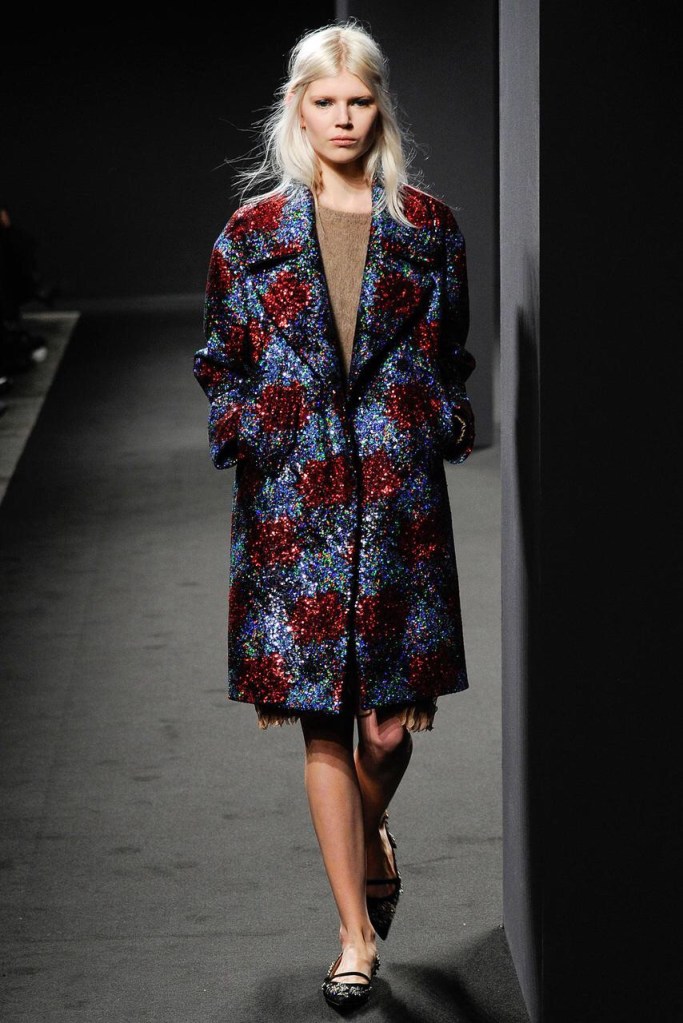 patterned glitz coat Favorite coats for this fall winter 2014 2015 ready to wear collections