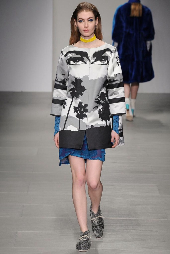 print short coat Favorite coats for this fall winter 2014 2015 ready to wear collections