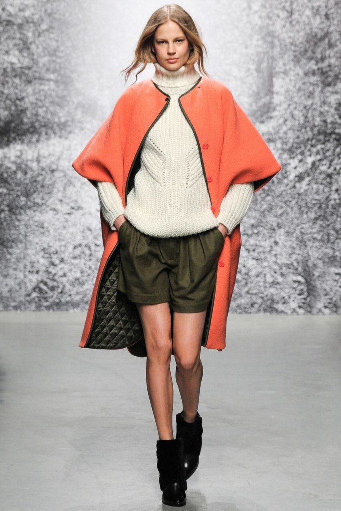 red knee length coat Favorite coats for this fall winter 2014 2015 ready to wear collections