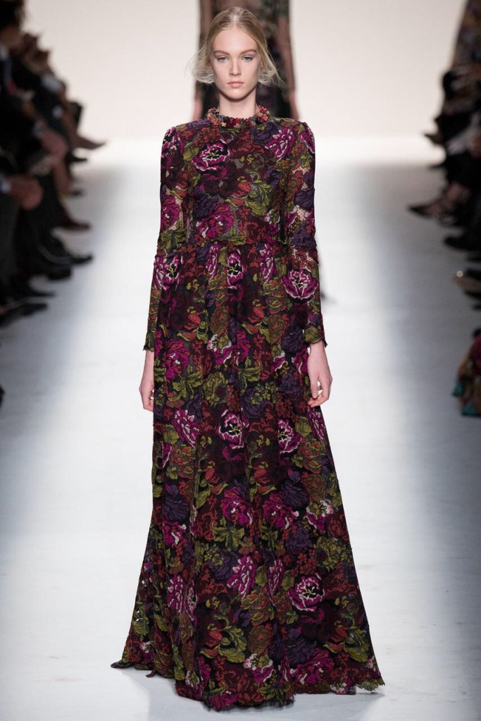 floral pattern dress Evening gowns and dresses