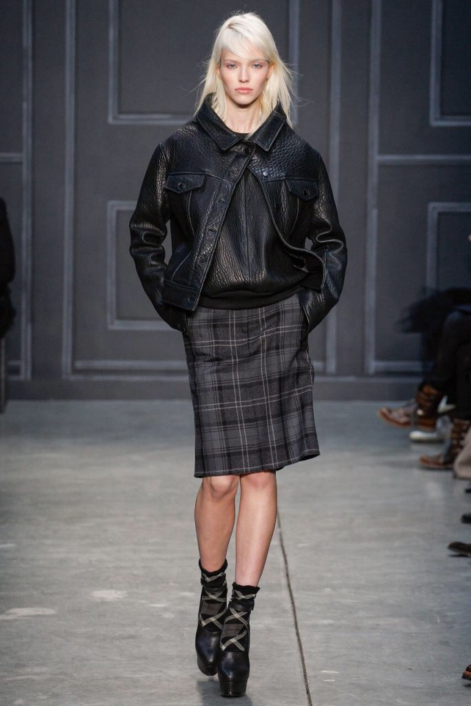 leather winter ready to wear