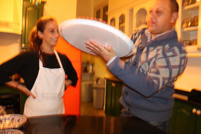 Making Knafeh Kunafa kanafeh