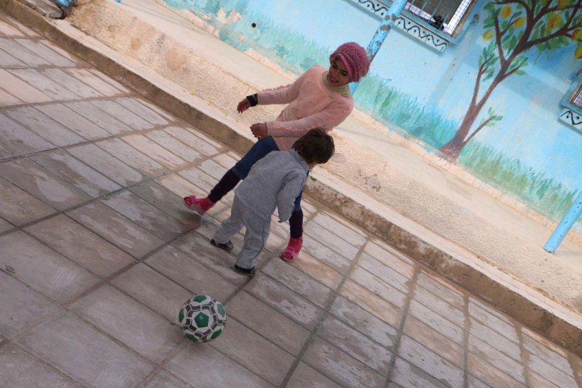Palestinian Refugee kids Playing