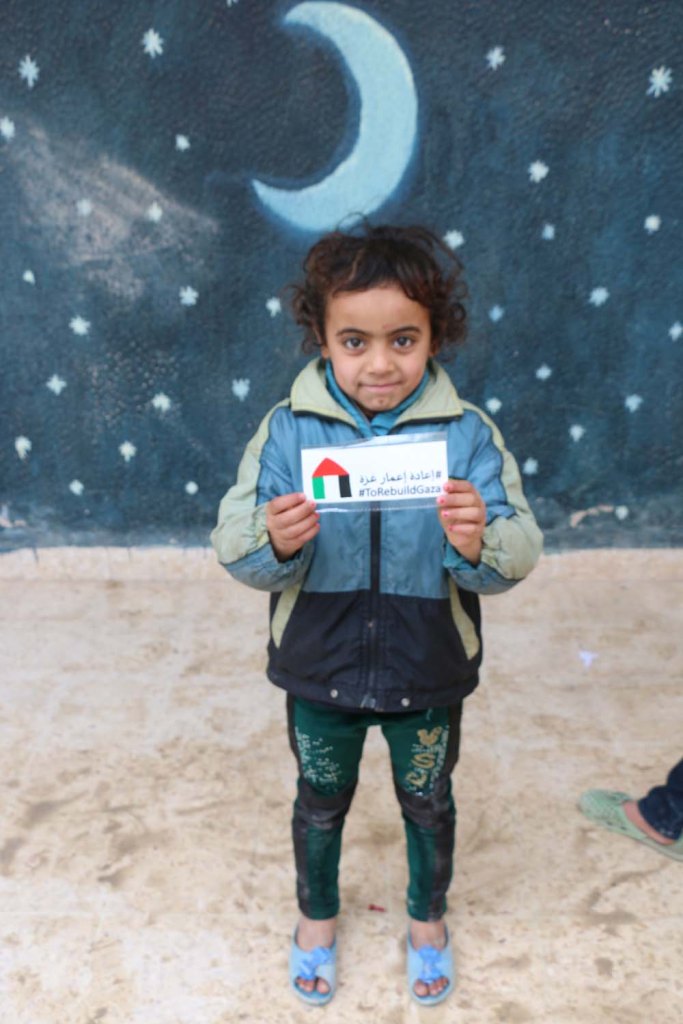 To rebuild Gaza at the Jarash Gaza Refugee Camp