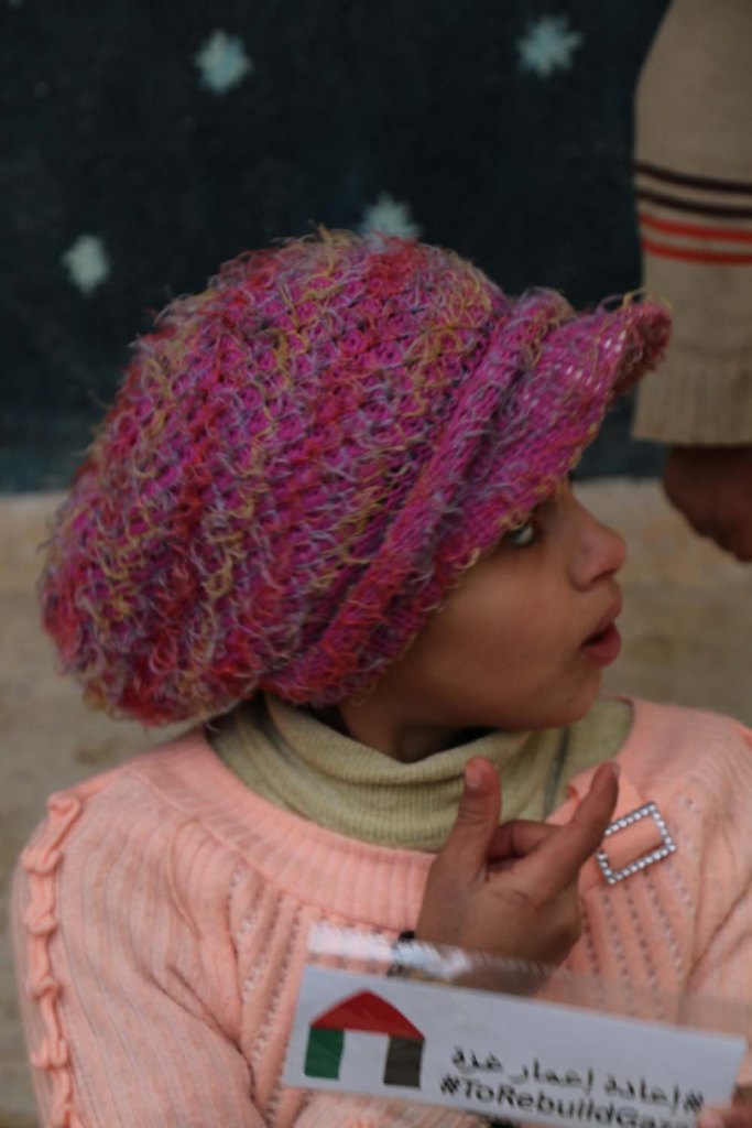 To rebuild Gaza at the Jarash Gaza Refugee Camp